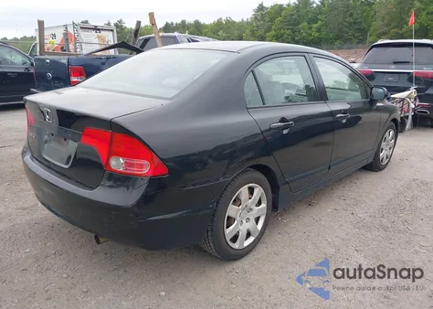 2008 Honda Civic Lx from USA, damaged, VIN 2HGFA16518H311882